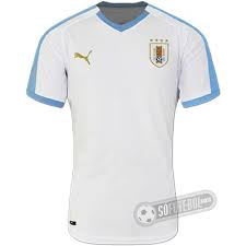 Rendimiento defensivo bajo → alto. Camisa Uruguai Modelo Ii