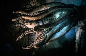 The patriarch of the deep ones makes his first appearance in dagon and other macabre tales. Octopus Fish Deep Sea Monster Eat Mystical Risk Water Predator Dark Fantasy Pikist