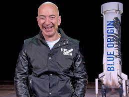 Blue origin, the space company bezos founded in 1999 after amazon went public, said in a post on its website yesterday that the first flight of the new glenn rocket would not take place until the. Jeff Bezos Blue Origin Rocket Landing Third Time Is Still A Charm Abc News