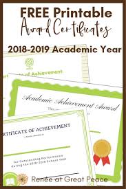 You can search for a certificate using any of the four data fields below. Printable Award Certificates For Your Homeschool Renee At Great Peace