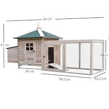 Display your chicken's names on your farm or backyard coop! Pawhut Walk In Chicken Coop With Chicken Run For Up To 1 Chicken Wayfair Co Uk