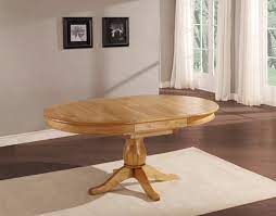 The dining table is very often the focal point of the room where you gather with your family and the good news is that smaller round tables come in models that can be expanded with an extension. 20 Outstanding Oval Oak Dining Room Tables Home Design Lover