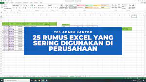 Microsoft excel, salah satu aplikasi yang wajib dikuasai oleh pegawai administrasi kantor. Kupas Tuntas Rumus Excel Untuk Tes Admin Kantor Terbaru Mastdicky Com Tempat Belajar Dan Berbagi Pengalaman