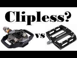 clipless pedals allow you to connect your shoes directly to the bike pedal an alternative to this is the toe clips mountain bike pedals bike pedals bike gear