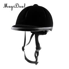 Magideal Adjustable Breathable Horse Riding Helmet Safety Velvet Equestrian Helmet Review Horse Riding Helmets Riding Helmets Helmet