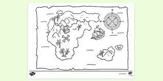 Show your kids a fun way to learn the abcs with alphabet printables they can color. Treasure Map Colouring Sheet Colouring Sheets