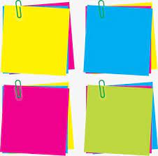 label paper sticker sticky color sticky notes collection small fresh school supplies color note powerpoint presentation design colorful borders design clip art