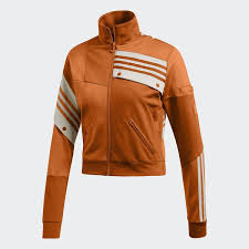 Adidas Black And Orange Jacket Danielle Cathari Deconstructed Track Jacket Craft Orange Dt5001 Jackets Tracksuit Women Sweatsuit