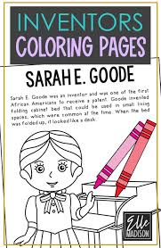 Famous Inventors Coloring Pages For Crafts And Projects Distance Learning History Interactive Notebook Distance Learning History Classroom