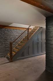 It is the easiest, safest and least expensive option. Basement Stair Storage Houzz