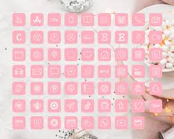 See more ideas about pink aesthetic, pink, aesthetic. Ios 14 Icons Iphone App Pack 62 Pink App Pack Ios 14 Etsy Cute App Ios App Icon App Icon