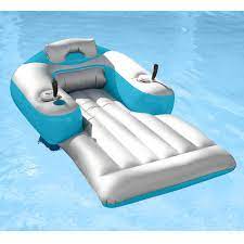 In stock free shipping* sunchaser luxury pool lounger. The Motorized Pool Float Hammacher Schlemmer