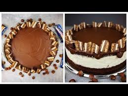 Knoppers Torte Knoppers Nussriegel Knopperstorte Rezept Und Anleitung Kikis Kitchen Youtube Lebensmittel Essen Dessert Ideen Rezepte