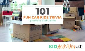 So, let's start the quiz and not only boost your knowledge but also enjoy it. 101 Fun Car Ride Trivia Questions And Games Kid Activities