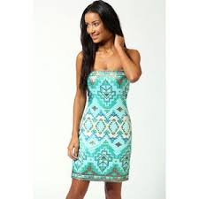 Aztec Sequin Cocktail Dress Dresses Cocktail Dresses Boohoo Dresses Boohoo Millie Sequin Aztec Dresses Fashion Evening Dresses