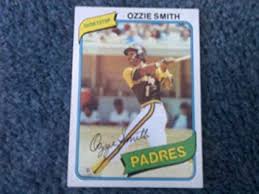 Osvaldo ozzie virgil, first dominican in the major league. Amazon Com 1980 Mlb Topps Ozzie Smith Card Shortstop 393 Good Shape San Diego Padres St Louis Cardinals Sports Related Trading Cards Sports Outdoors