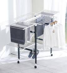 Wooden handmade foldable clothes airer, drying rack. Extra Large Heavy Load Sturdy Foldable Clothes Drying Rack White Auchoice