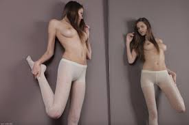 Silvie Delux in white pantyhose | Sexy-Models