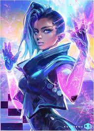 Rossdraws Is Creating Art Courses Illustrations Video Tutorial Podcasts Patreon Sombra Overwatch Overwatch Fan Art Trans Art