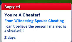 His wife was sad for four hours and then very sad for days (which i thought was pretty realistic!) and he was sad and embarrassed from his . The Realistic Reactions Mod The Sims Pc Haven
