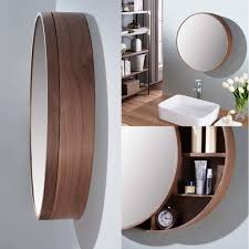 amazon com xing hua shop wall mounted mirror bathroom mirror cabinet bathroom mirror with shelf round mirror bathroom mirror cabinets bathroom mirror cabinet