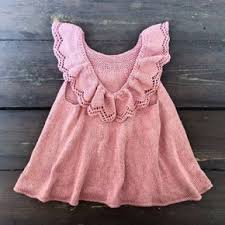 Knitting For Olive Englekjole Strikkeopskrift Ropa Tejida Para Nina Vestidos Para Ninas Vestidos Para Bebes