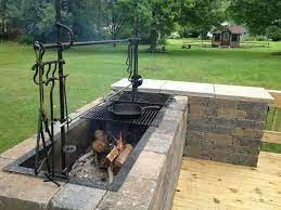 Pin By Arto Jokinen On For Our River Life Outdoor Bbq Backyard Fire Pit Grill