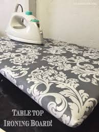 Table Top Ironing Board Craft Shack Chronicles Diy Table Top Craft Room Tables Tabletop Ironing Board