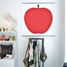 Danese Milano Uno La Mela Large Red Apple Poster By Enzo Mari 1963 Stardust Enzo Mari Prints Wallpaper Stencil