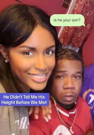 People don't believe our love for eachother is real 💔 @KissyFaceeee  @LIL’ROB #lovedontjudge #heightdifference #fyp #love #foryou #relationship  #lovestory