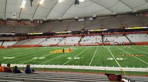 Carrier Dome Section 115 Home Of Syracuse Orange