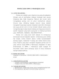 Oleh karena itu, kegiatan pentas seni ini perlu dikembangkan dan didukung oleh semua pihak agar. Contoh Proposal Pentas Seni Pdf