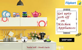 Flipkart Offer Get Upto 40 Off On Kitchen Appliances Discount Cashbenzo Www Cashbenzo Com Stores Flipkart Valid Till Home Appliances Home Home Kitchens