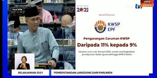 Budget 2021 Epf Employee Contribution Rate Set At 9 Starting January 2021