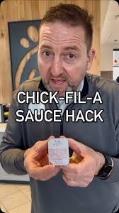 Chick-fil-A Sauce HACK! 🚨 Give it a try, share this tip with a friend, and  let our Owner/Operator Kevin know next time you’re in the restaurant! 💪 ,  #chickfila #masoncityiowa #hack #chickfilasauce ...