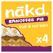 Great savings & free delivery / collection on many items. Nakd Banoffee Pie Fruit Nut Bars 4 Pack 140g Tesco Groceries