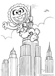 This collection includes mandalas, florals, and more. Animal Climbs The Skyscraper Coloring Pages Muppet Babies Coloring Pages Coloring Pages For Kids And Adults
