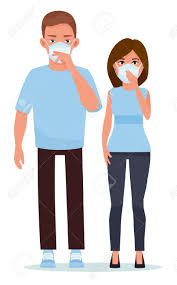 1280 x 720 jpeg 80 кб. Couple In Blue Face Masks With Heads Together Against White Background Cartoon Vector Illustration Flat Cartoon Illustration Royalty Free Cliparts Vectors And Stock Illustration Image 100135440