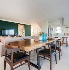 Truly unique modloft curzon dining table, made with brazilian teak veneer over stainless steel wiry legs. Edenia Live Edge Wooden Dining Table Melonwoods Indonesian Furniture Quality Wooden Furniture