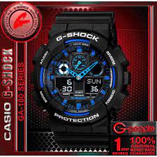 ( jumlah potongan tergantung tipe produk / jenis produk ). Casio G Shock Ga 100 1a2 Ga 100 Watch 100 Original Shopee Malaysia