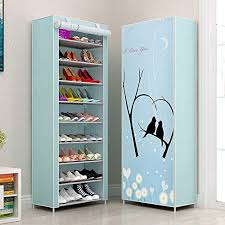 Virtue shoe rack foldable 5 shelves organizer. Sterling Shoe Racks For Home Shoe Rack With Cover 9 Layer Multipurpose Shoes Stand For Shoe Storage Organizer Cabinet Buy Online In Bahamas At Bahamas Desertcart Com Productid 76661386