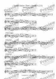 Violin Scales Chart Grade 4 Ln For Solo Instrument Solo Violin By Andrew Hsu Sheet Music Pdf File To Download