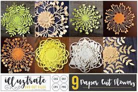 Paper Cut Flowers Bundle Free Svg Silver Bullet Cutters Facebook