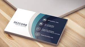 Open photoshop and go to menu up top. Business Card Design In Photoshop Cs6 Back Blue Youtube