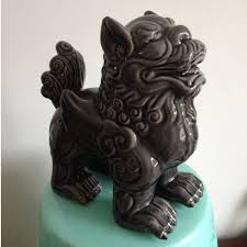 You can find foo dogs in japan, korea, thailand, burma, vietnam, laos, nepal, sri lanka, etc.the tradition. Sale Guardian Lion Feng Shui Chinese Foo Dog Glazed Ceramic Statue Large Furniture Home Living Home Decor Vases Decorative Bowls On Carousell
