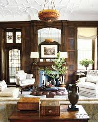 Love The Ceiling In A Tudor Home Renovated By S R Gambrel Elle Decor Elle Decor Living Room Home Decor Decor