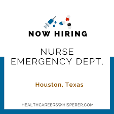 Hey All A Magnet Hospital For Nursing Excellence Is Seeking To Fill The Role Of An Emergency Depar Emergency Department Jobs In Houston Nurse Job Description