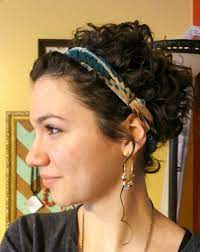 Headband Short Curly Hair Google Search Rizos Cortos Peinados Poco Cabello Cabello Risado Corto