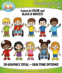 80+free download of pointing finger clipart and vector images. Pointing Kid Characters Clipart Zip A Dee Doo Dah Designs Tpt