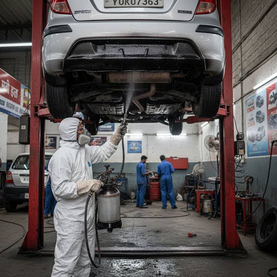 Anti rust coating process